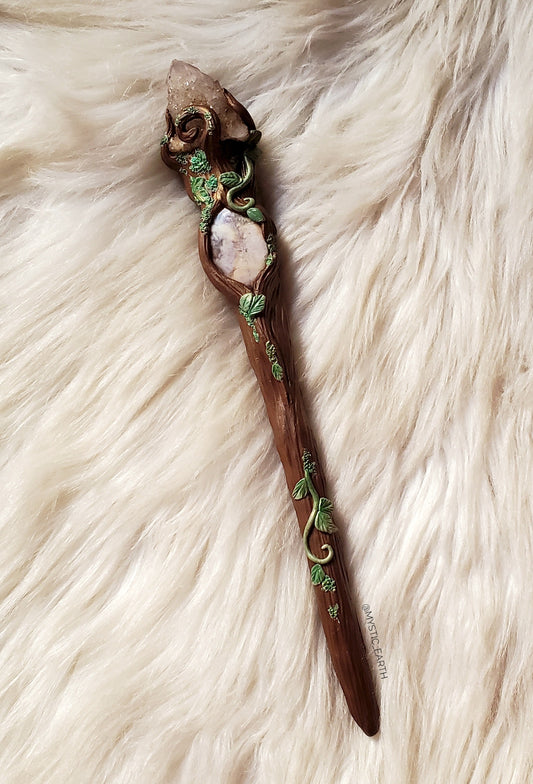 Spirit Quartz Crystal Wand