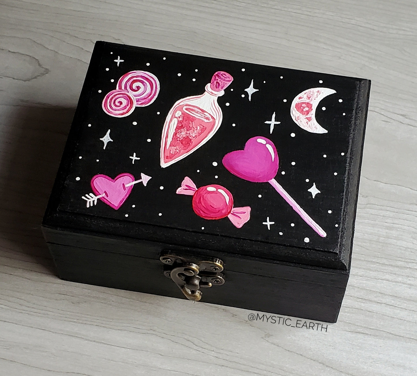 Candy & Potions Wood Box