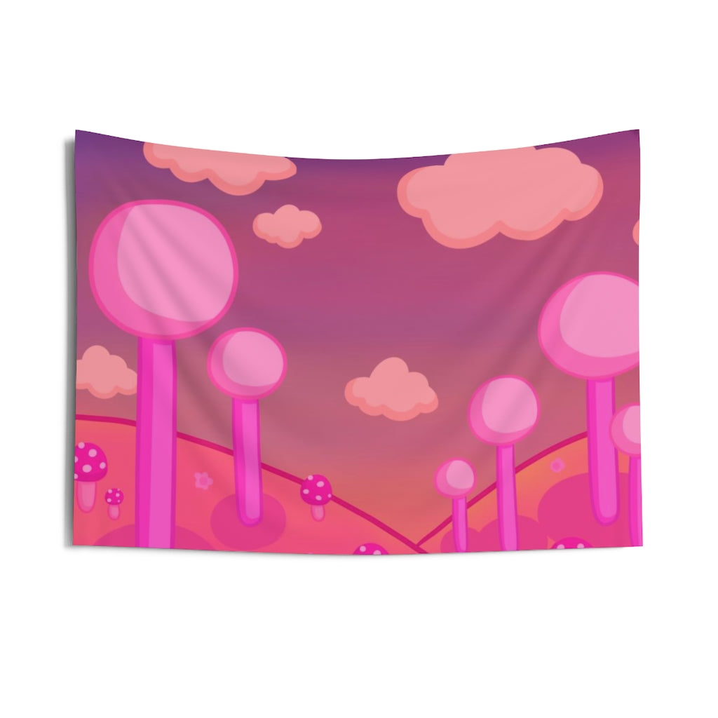 “Pink Sherbet” Wall Tapestries