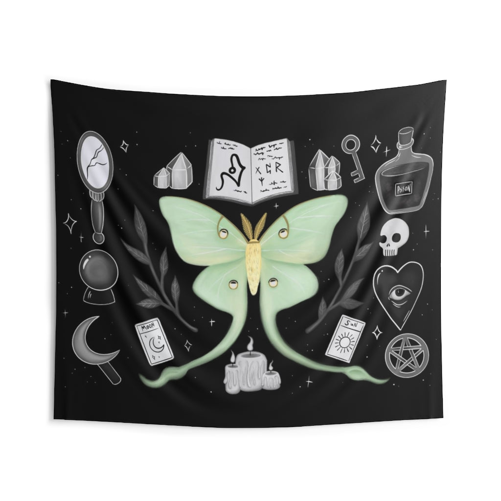 “Moth Magic” Tapestry