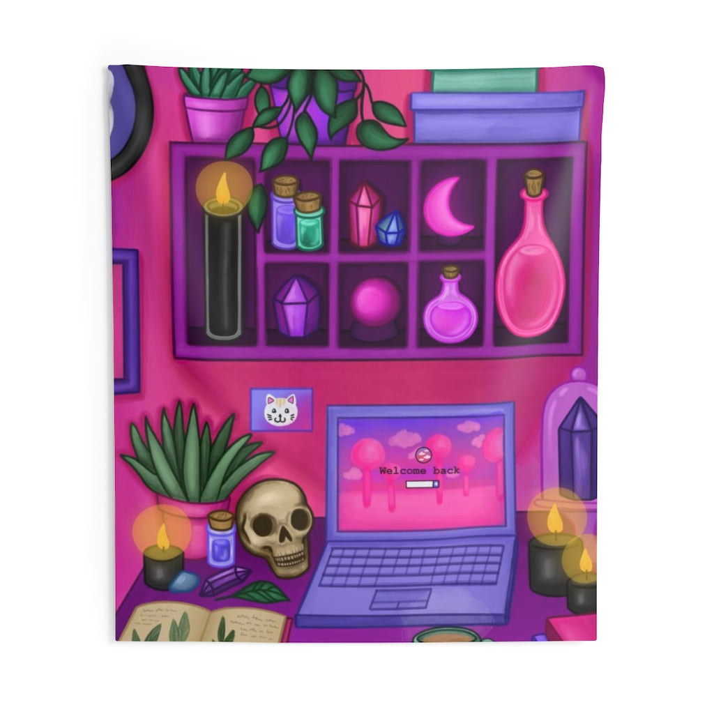 Witches Study Wall Tapestries (Version 2)