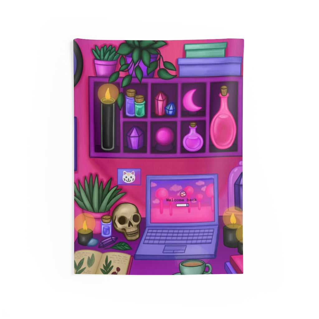 Witches Study Wall Tapestries (Version 2)