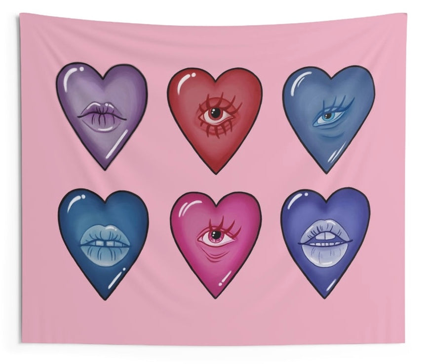 You Give Me Heart Eyes Tapestries