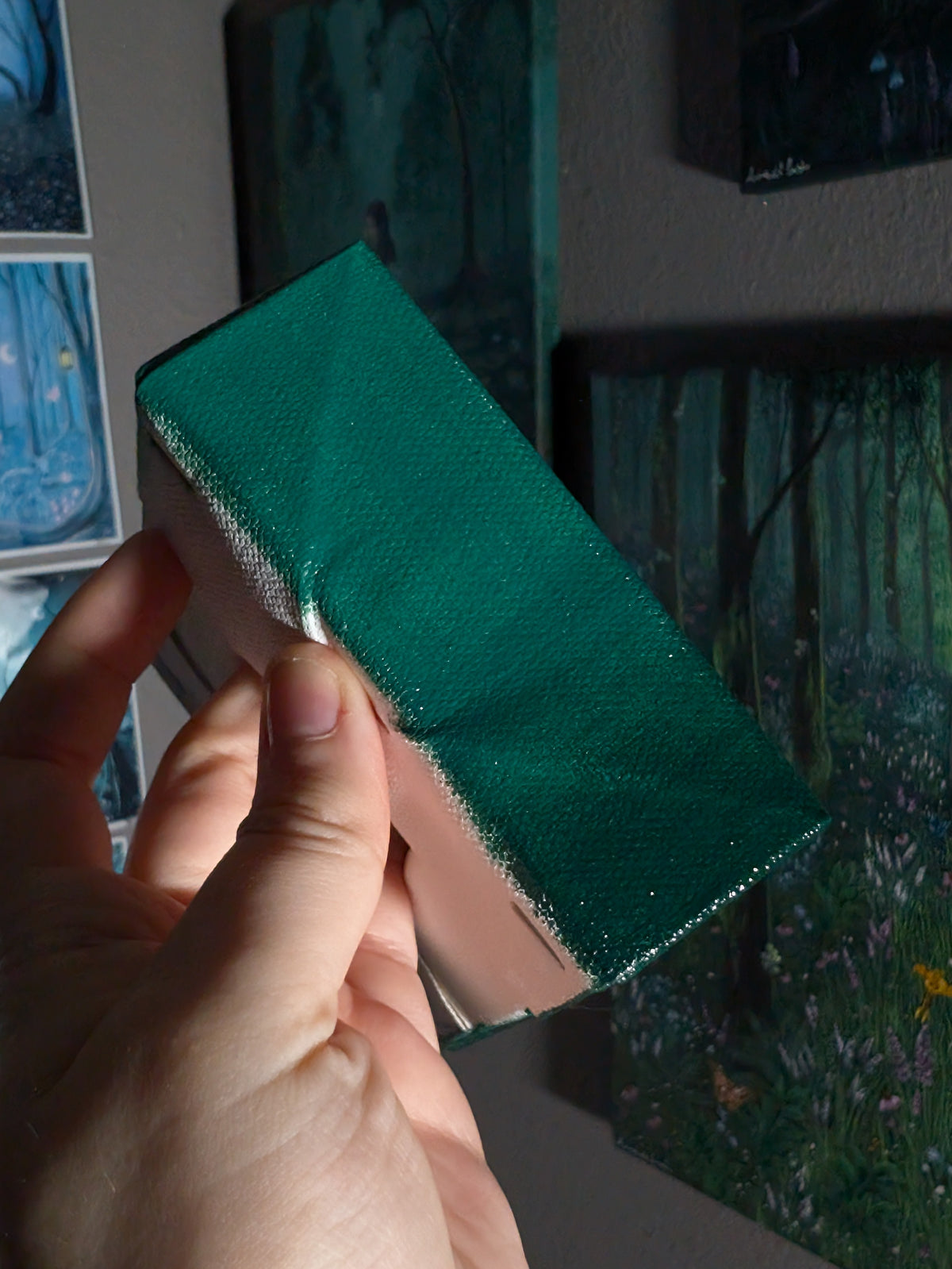 Beatrice's Web 4" Painting