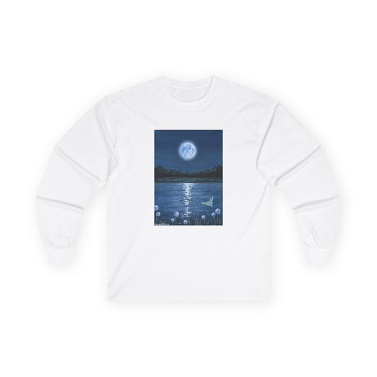 "Glimmering" Unisex 100% Cotton Long Sleeve Tees S-5XL