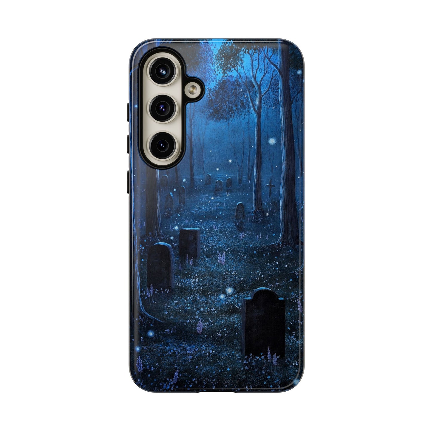 Twilight Cemetery Tough Phone Cases for 31 Galaxy and Pixel Models