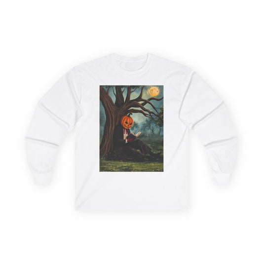 "The Headless Horseman" Unisex 100% Cotton Long Sleeve Tees S-5XL