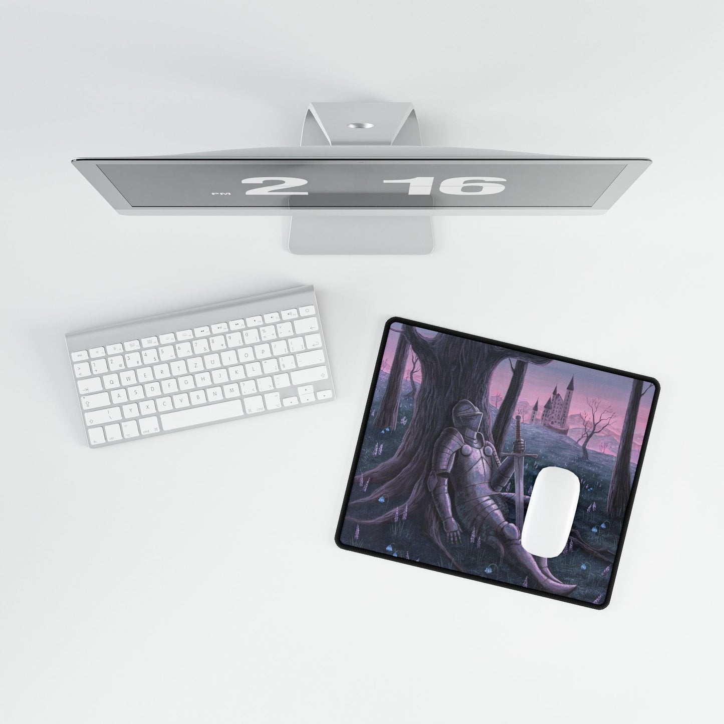 The Fallen Knight Computer Mouse Pads