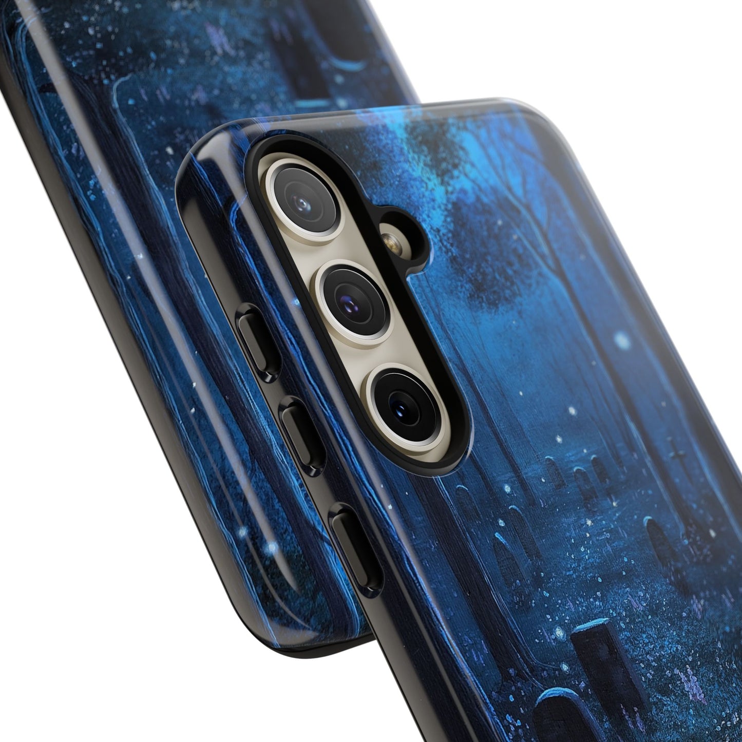 Twilight Cemetery Tough Phone Cases for 31 Galaxy and Pixel Models