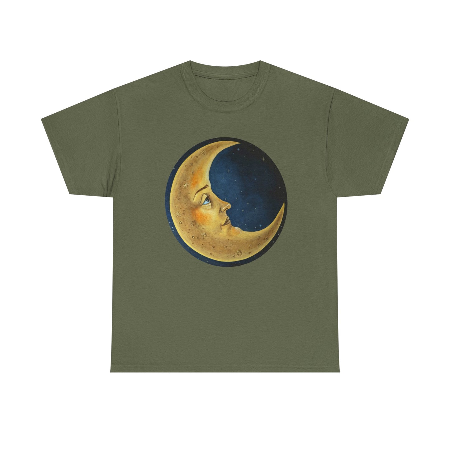 "The Moon" Unisex Cotton Tee