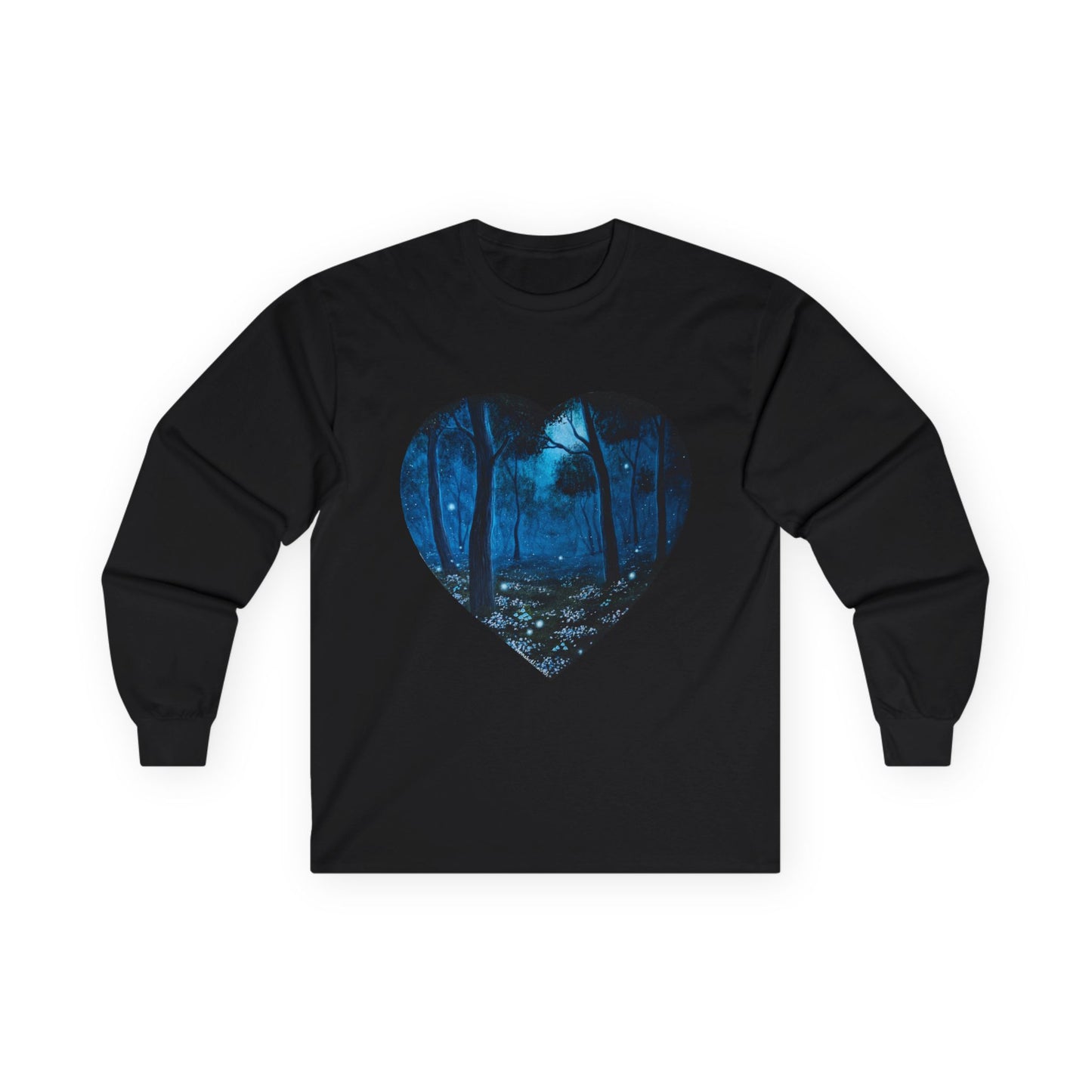 "Forest of Spirits" Unisex 100% Cotton Long Sleeve Tees S-5XL