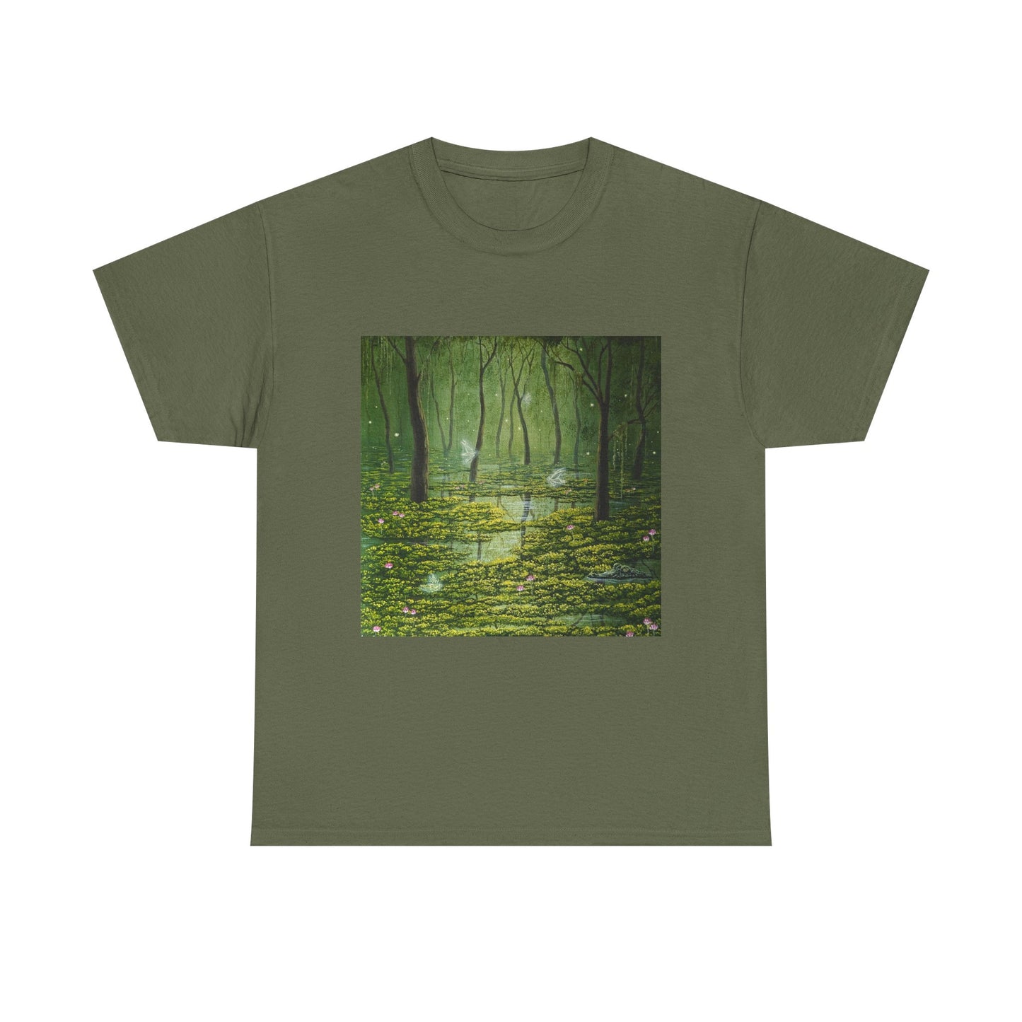 "Fairies in the Swamp" Unisex Cotton Tee