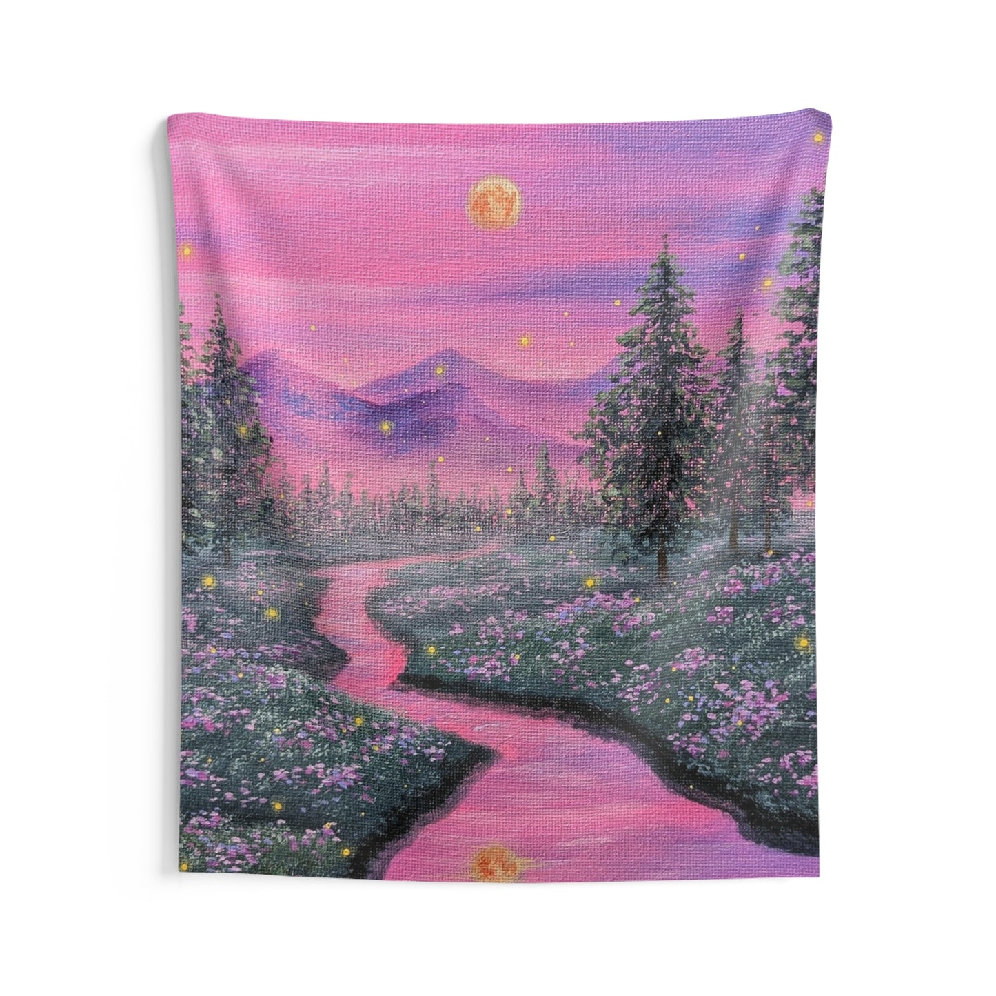 Pink Skies Wall Tapestry
