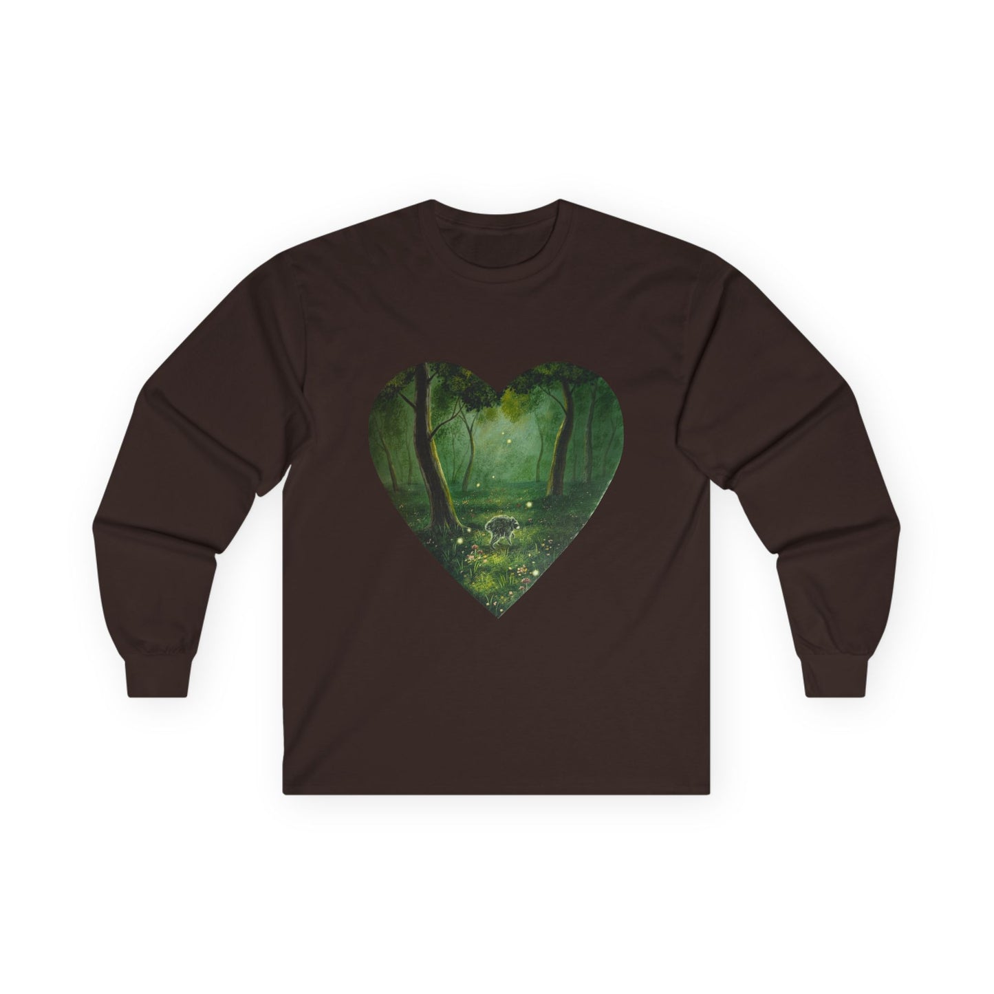 "Jimothy the Raccoon" Unisex 100% Cotton Long Sleeve Tees S-5XL