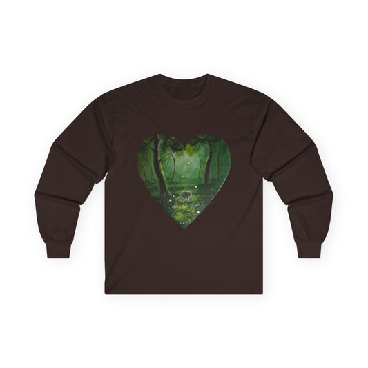 "Jimothy the Raccoon" Unisex 100% Cotton Long Sleeve Tees S-5XL