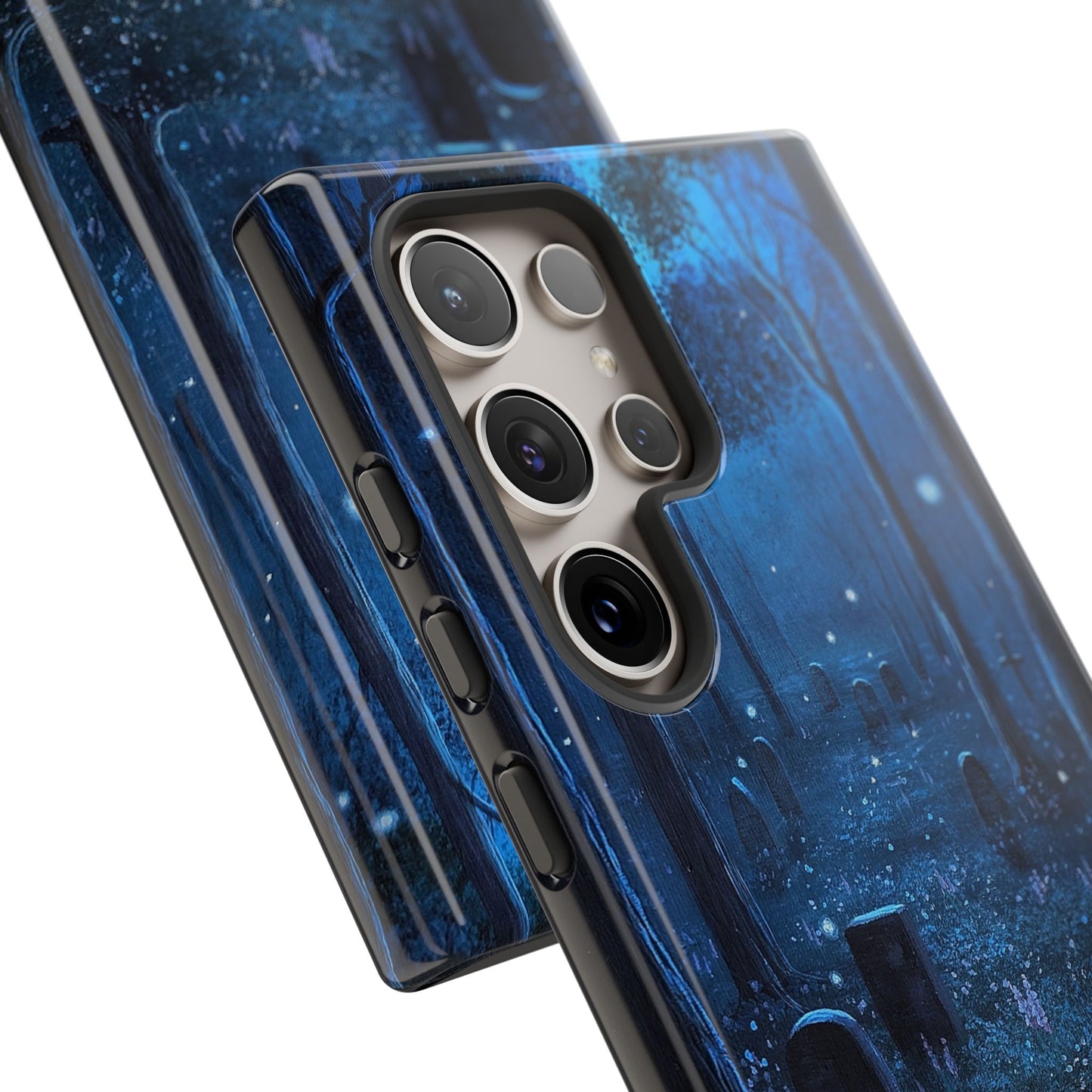 Twilight Cemetery Tough Phone Cases for 31 Galaxy and Pixel Models