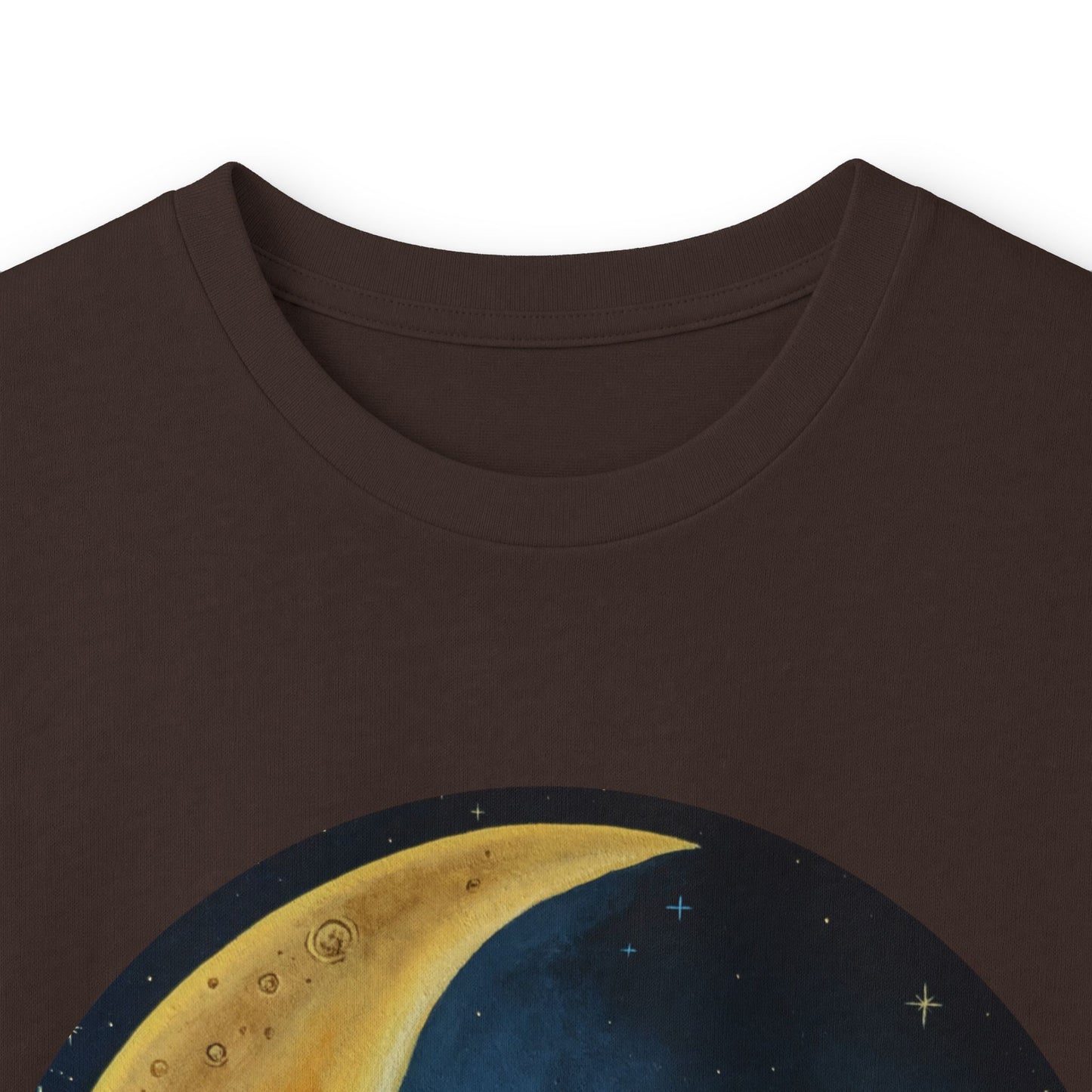 "The Moon" Unisex 100% Cotton Long Sleeve Tees S-5XL