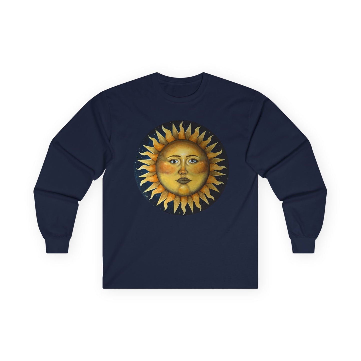 "The Sun" Unisex 100% Cotton Long Sleeve Tees S-5XL