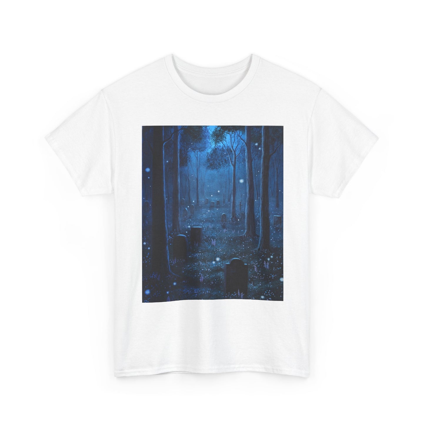 "The Twilight Cemetery" Unisex Cotton Tee