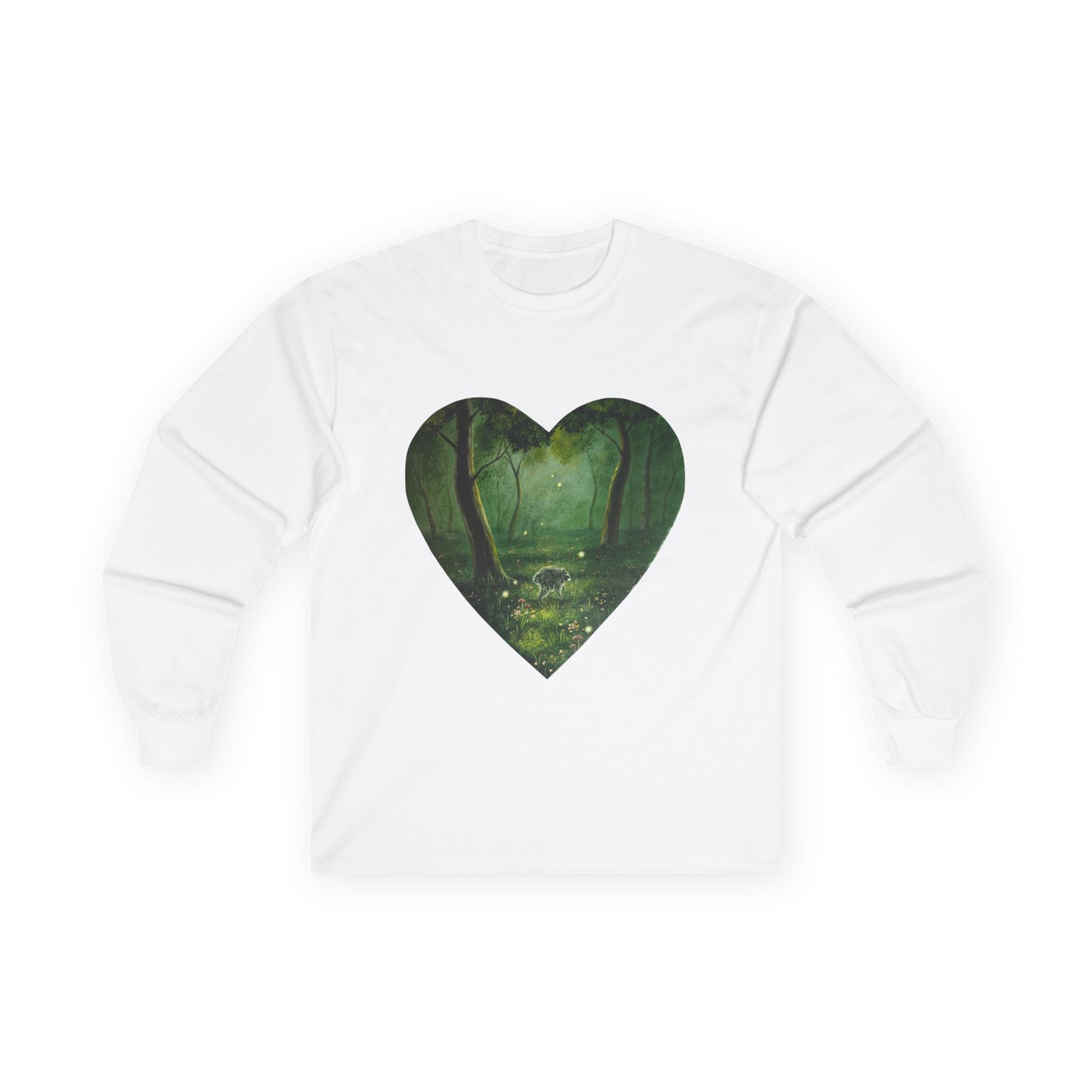 "Jimothy the Raccoon" Unisex 100% Cotton Long Sleeve Tees S-5XL