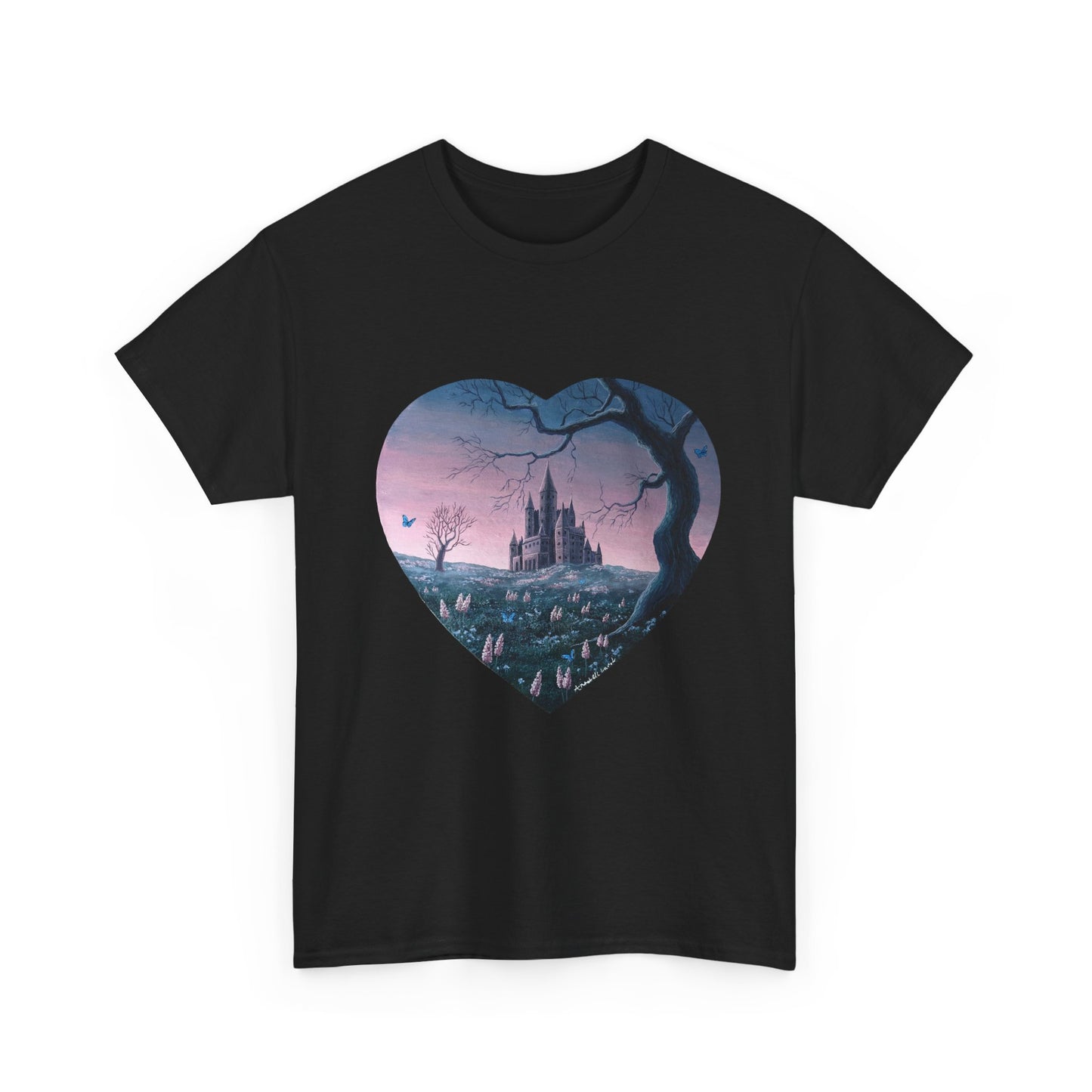 "The Rosewood Castle" Unisex Cotton Tee