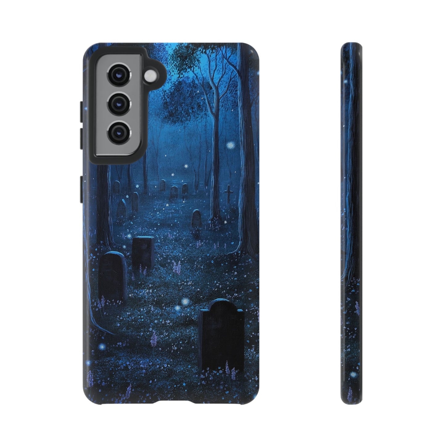 Twilight Cemetery Tough Phone Cases for 31 Galaxy and Pixel Models