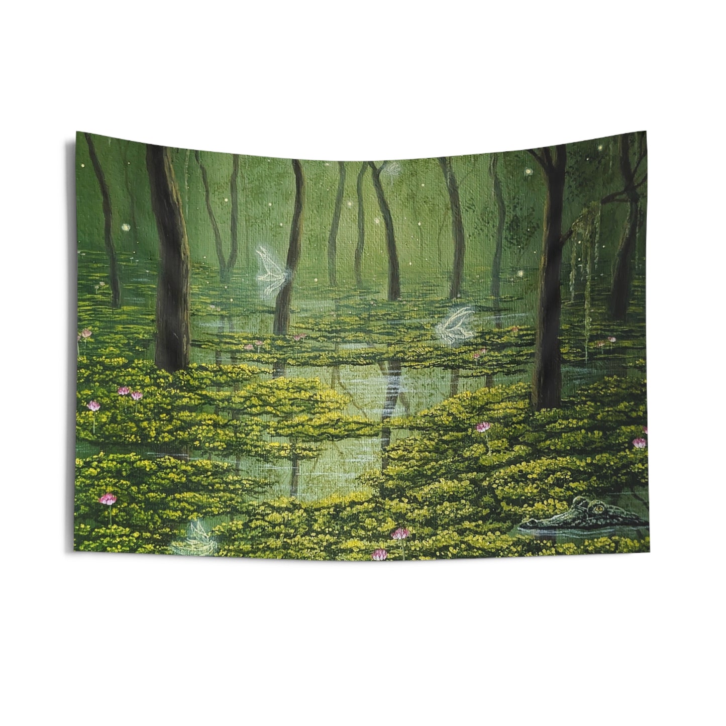 Fairies in the Swamp Wall Tapestries
