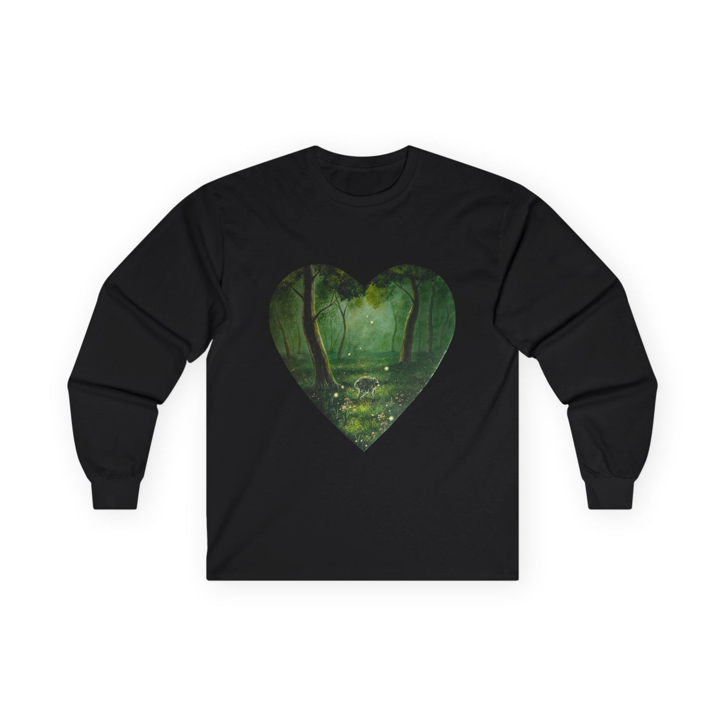 "Jimothy the Raccoon" Unisex 100% Cotton Long Sleeve Tees S-5XL