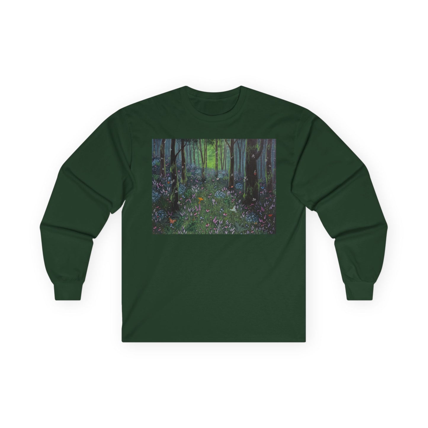 "Forest of Life" Unisex 100% Cotton Long Sleeve Tees S-5XL