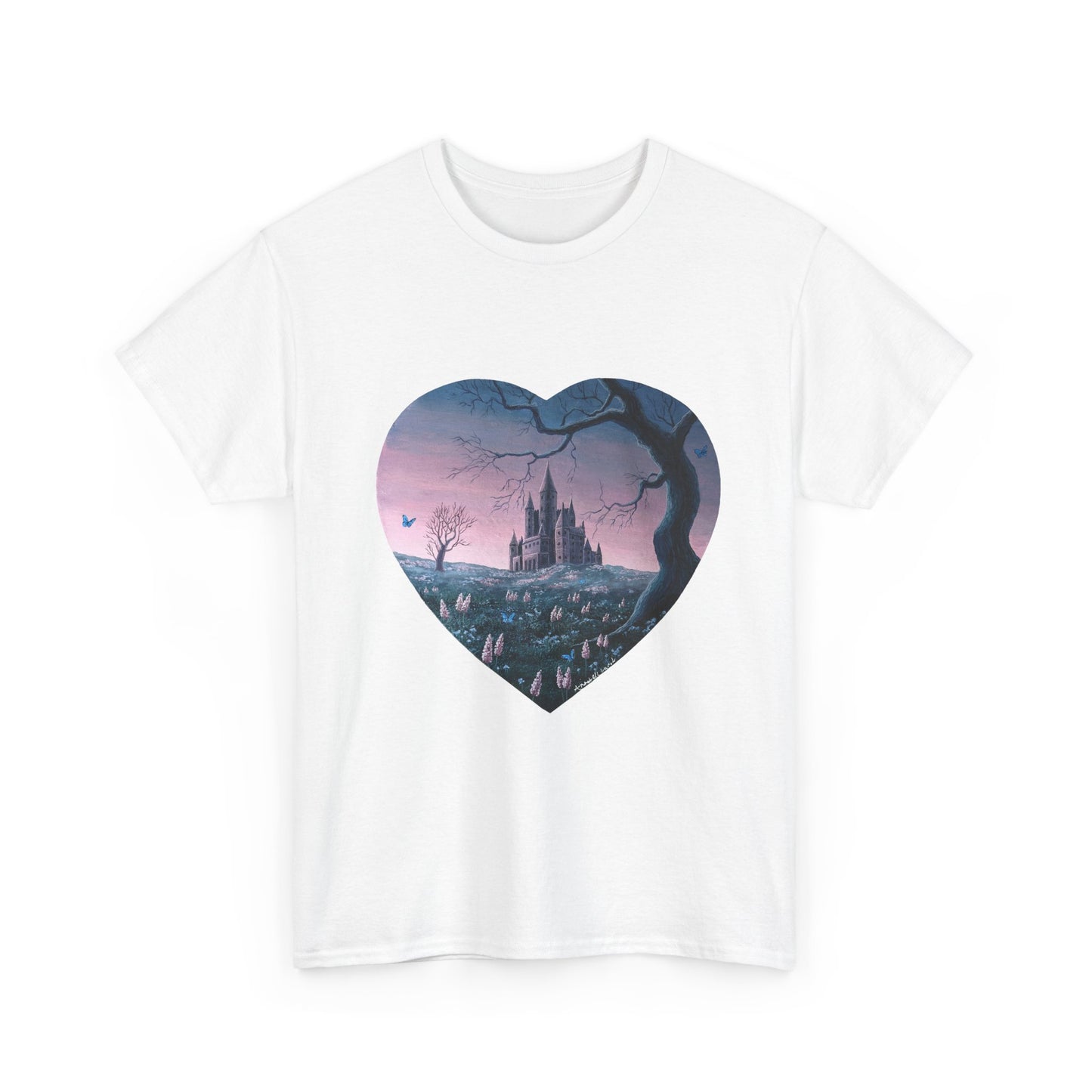 "The Rosewood Castle" Unisex Cotton Tee