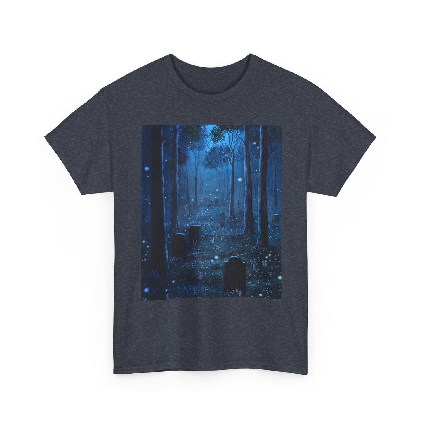 "The Twilight Cemetery" Unisex Cotton Tee