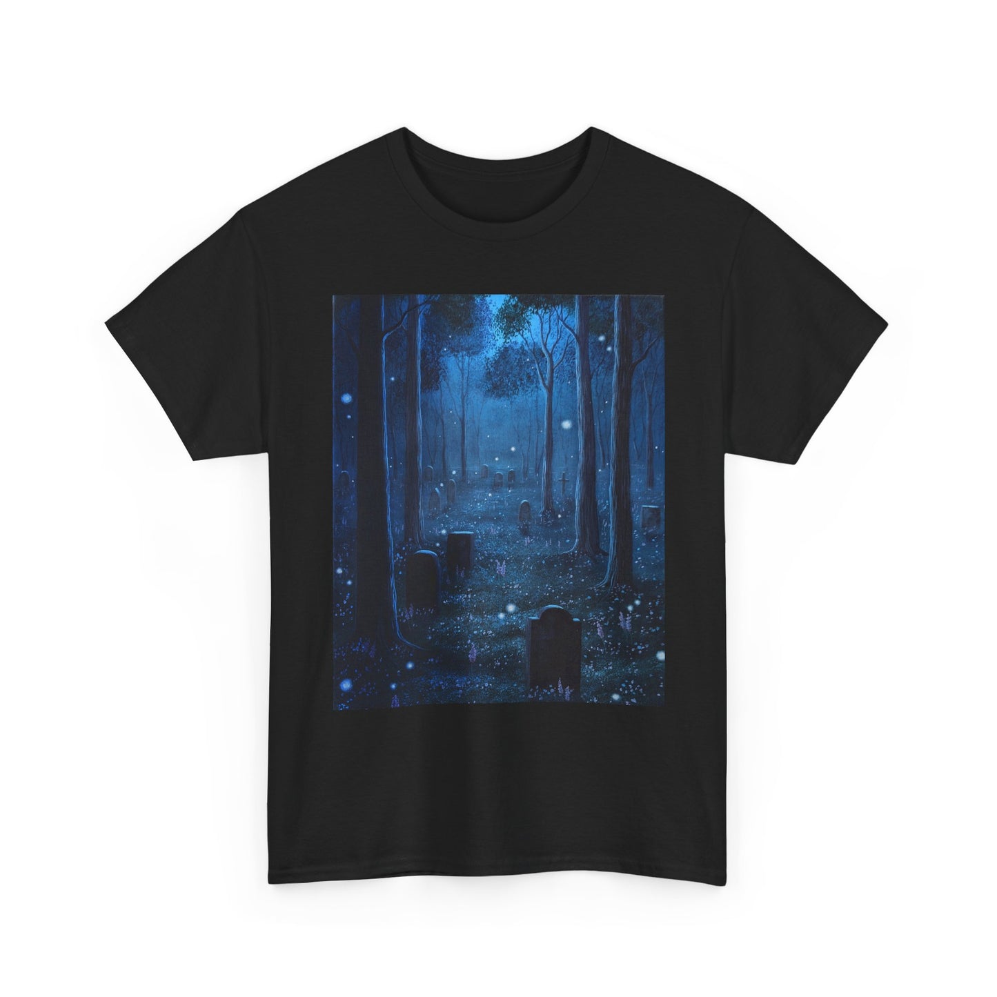 "The Twilight Cemetery" Unisex Cotton Tee