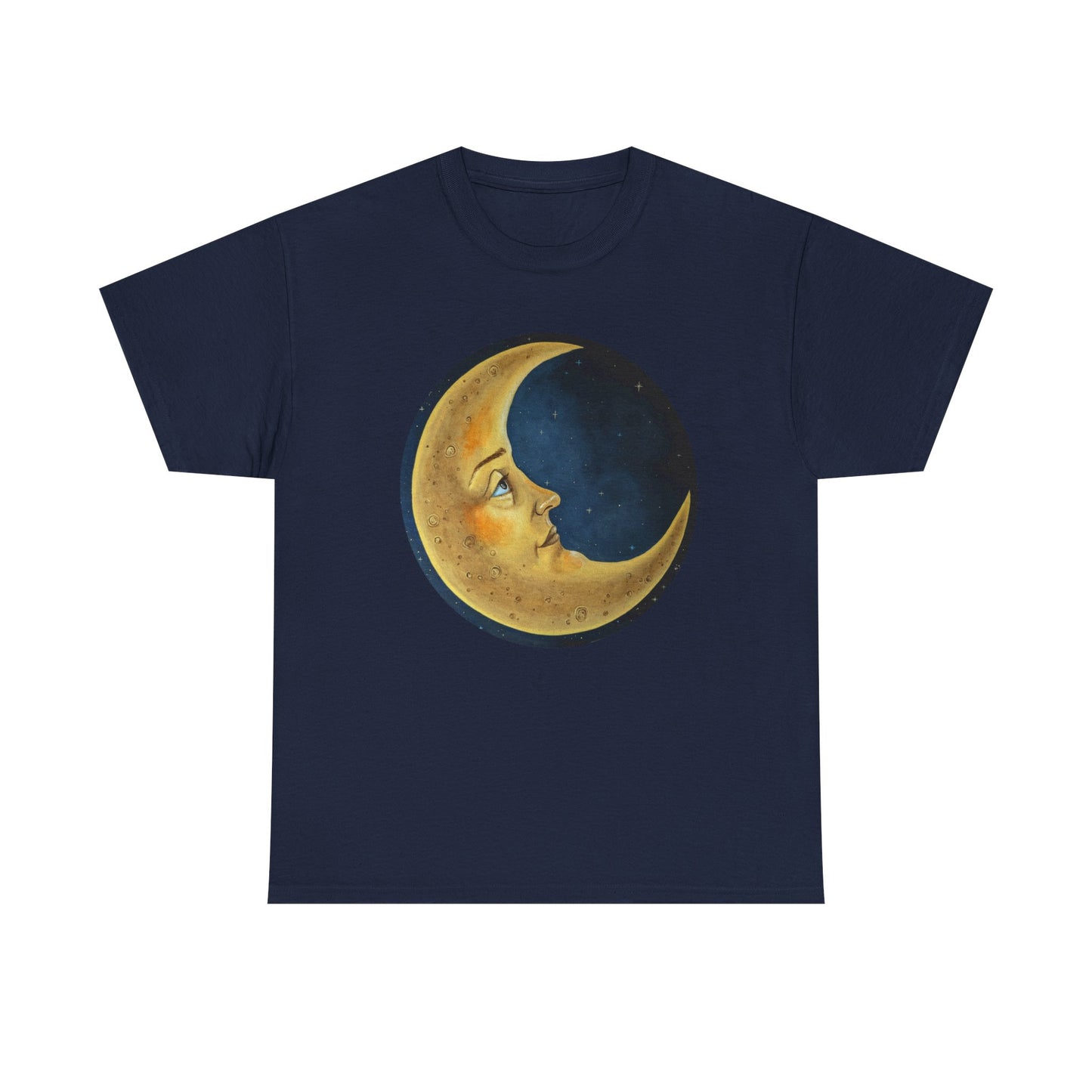 "The Moon" Unisex Cotton Tee