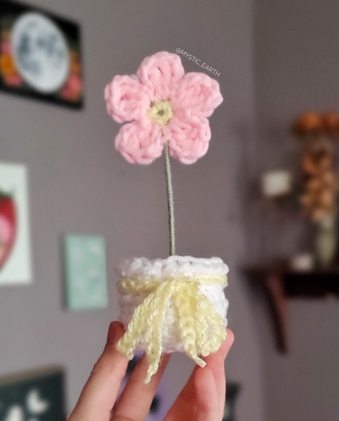 Original Crochet Potted Flower