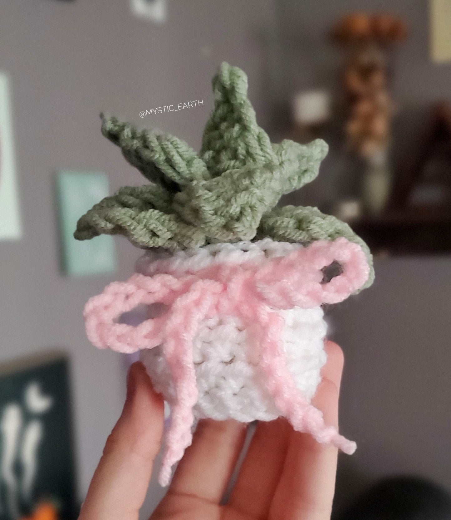 Crochet Echeveria Succulent