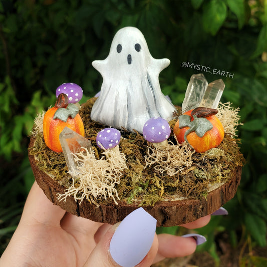 Ghostie Mushroom Garden Sculpture