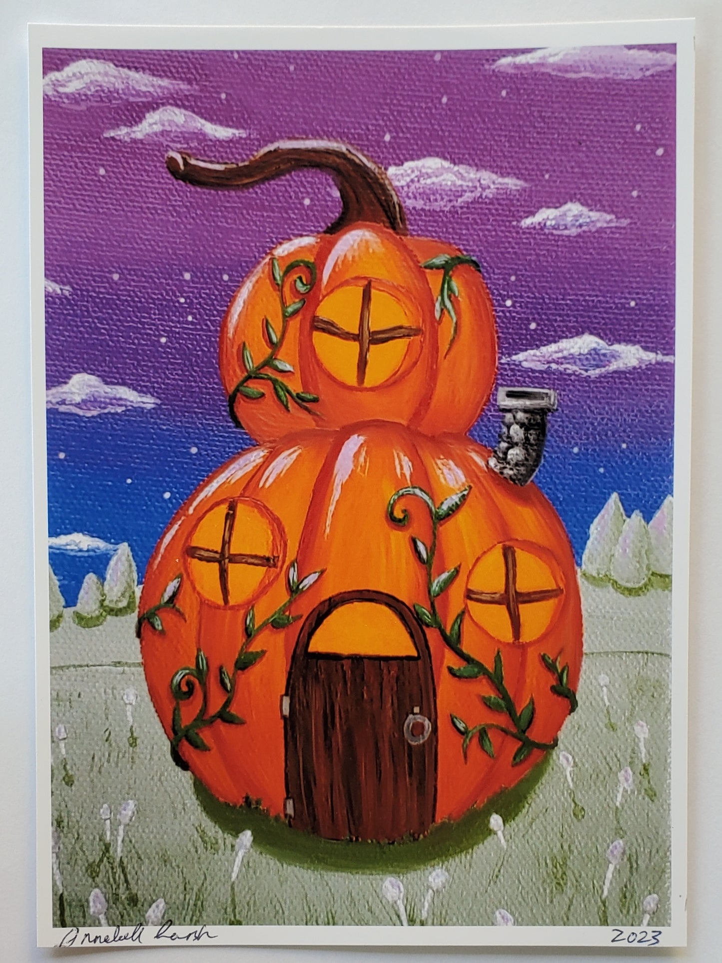 Pumpkin Cottage Prints