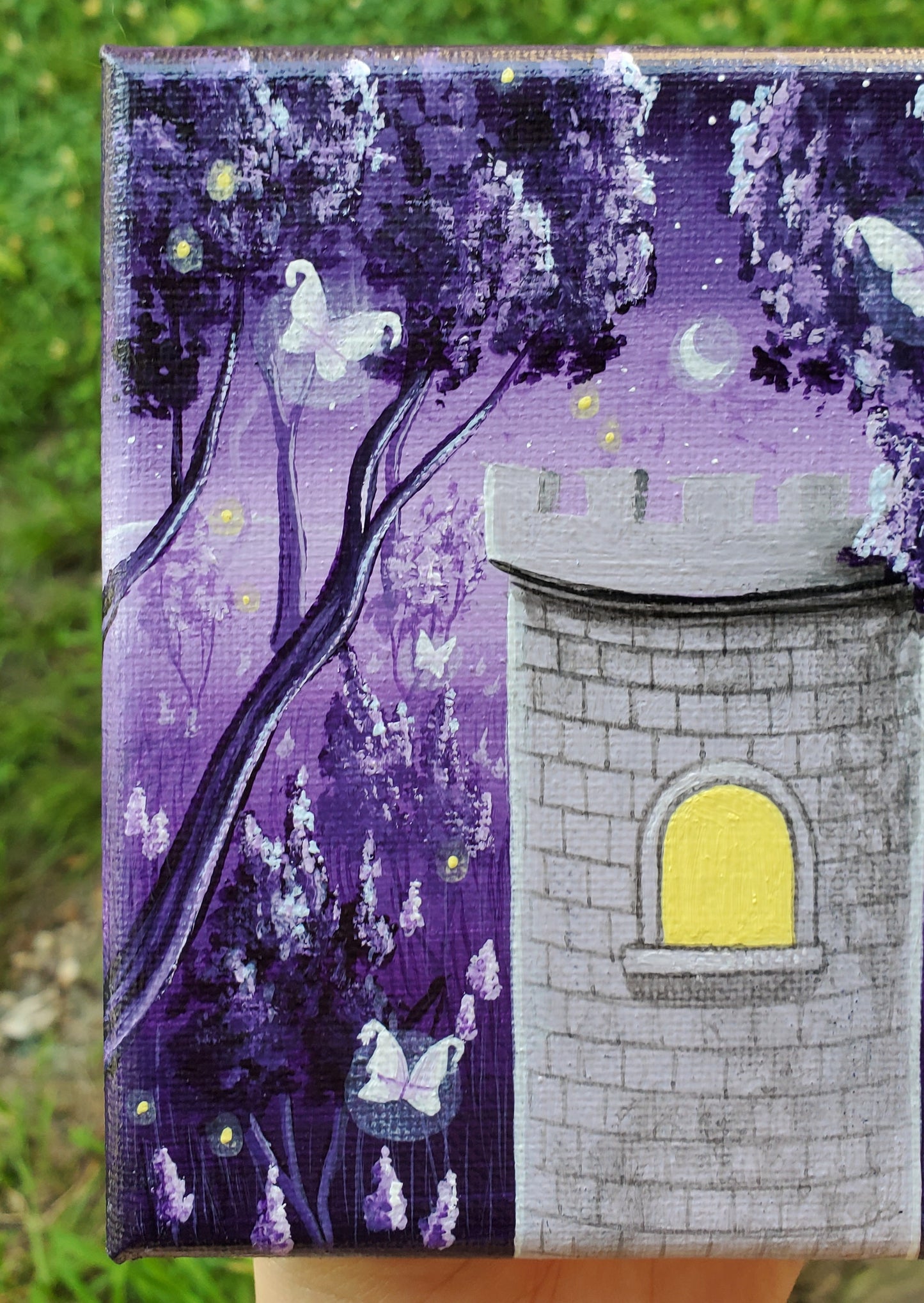 Fairy Castel Painting 5"