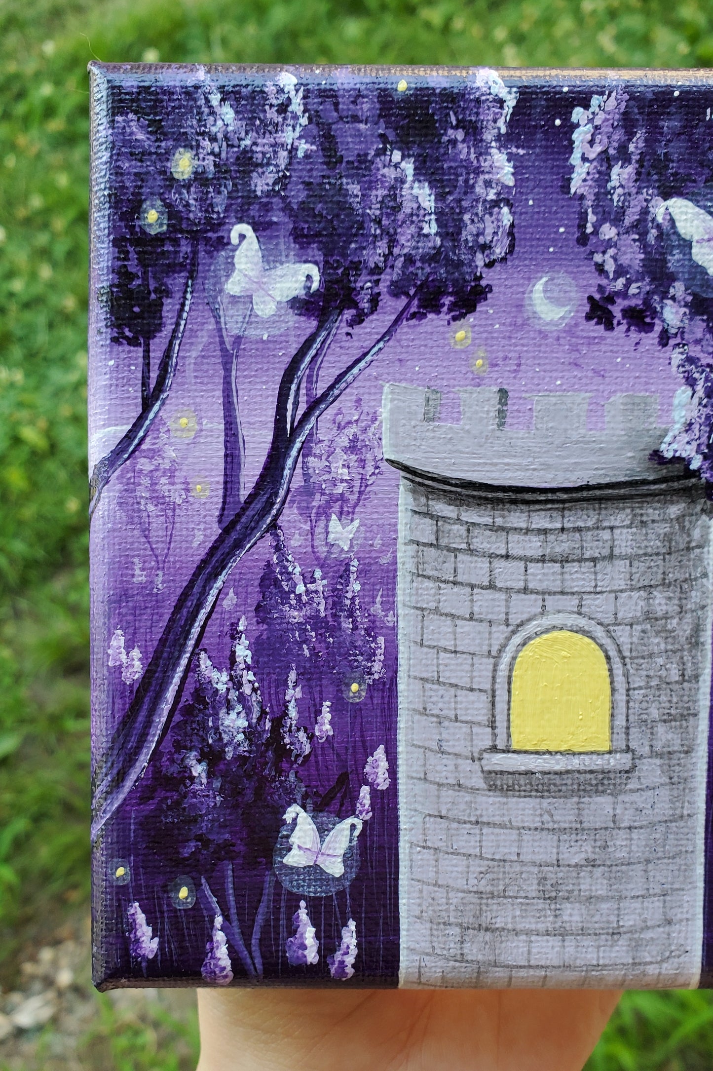 Fairy Castel Painting 5"