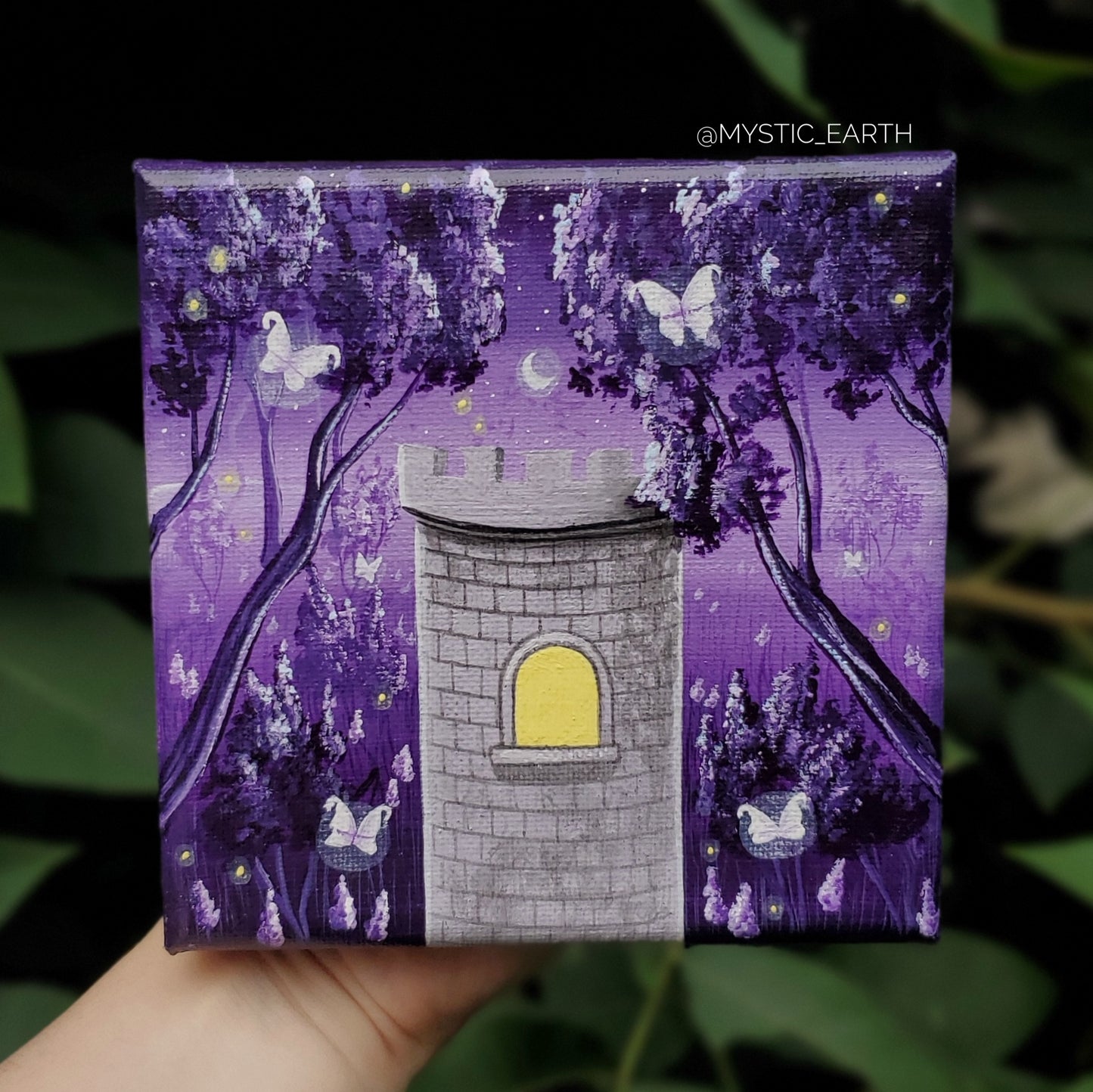 Fairy Castel Painting 5"