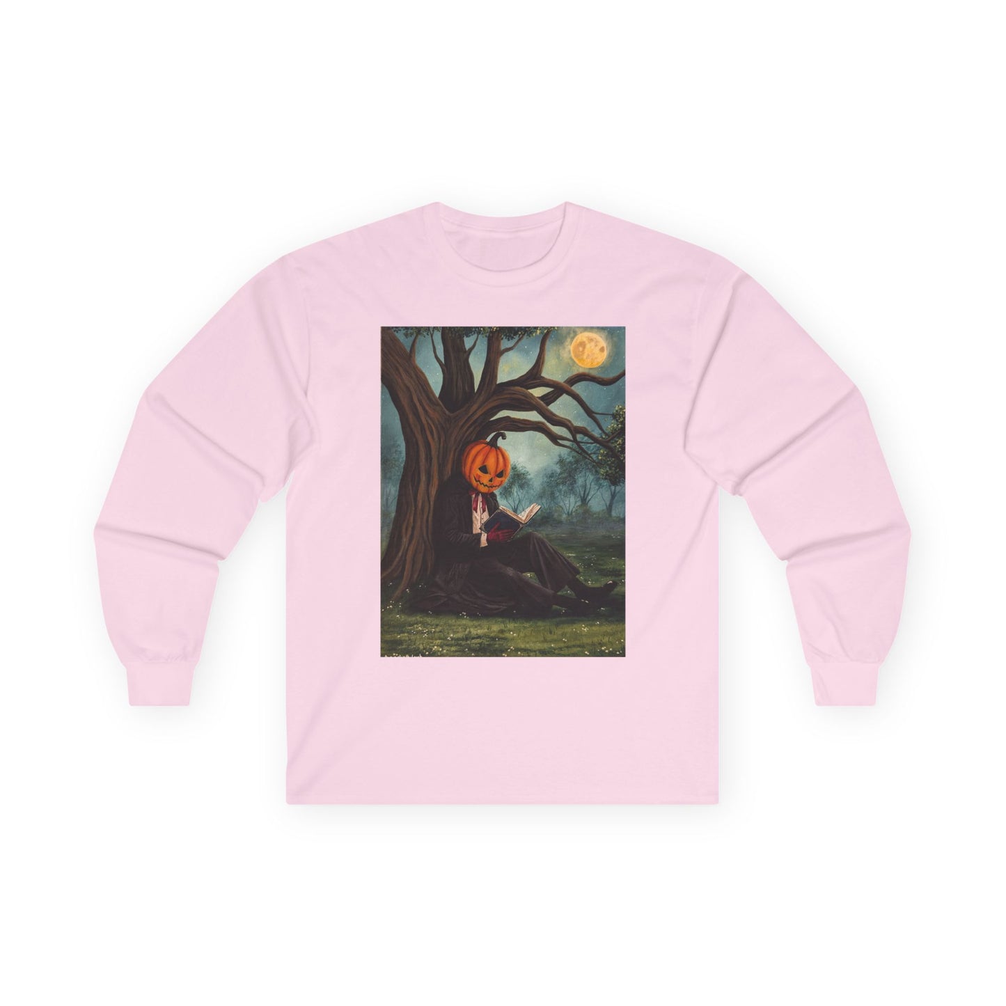 "The Headless Horseman" Unisex 100% Cotton Long Sleeve Tees S-5XL
