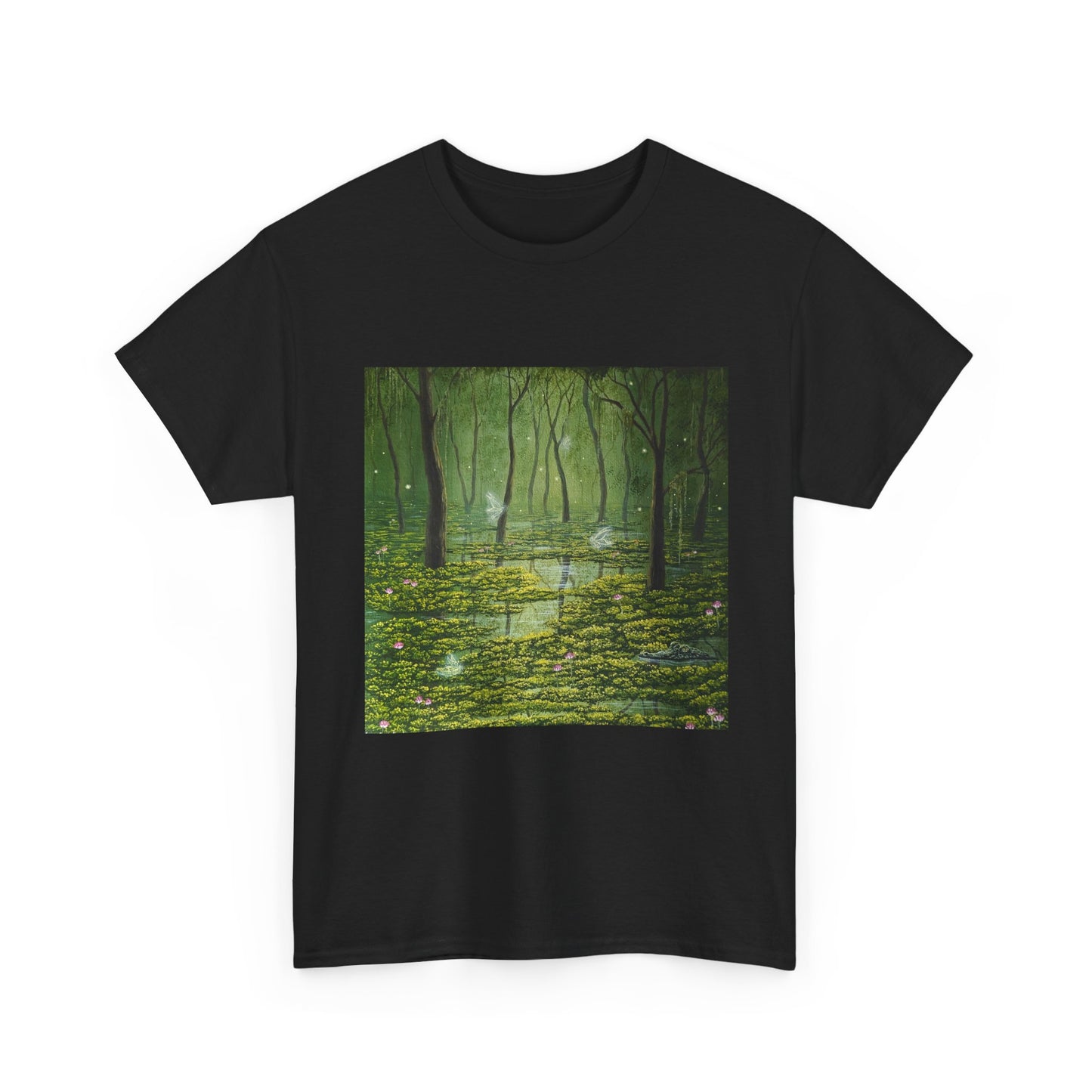 "Fairies in the Swamp" Unisex Cotton Tee