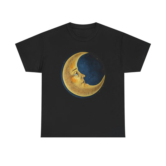 "The Moon" Unisex Cotton Tee