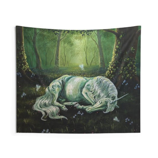 The Unicorns Slumber Tapestries
