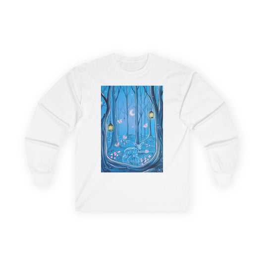 "Deer Spirit" Unisex 100% Cotton Long Sleeve Tees S-5XL