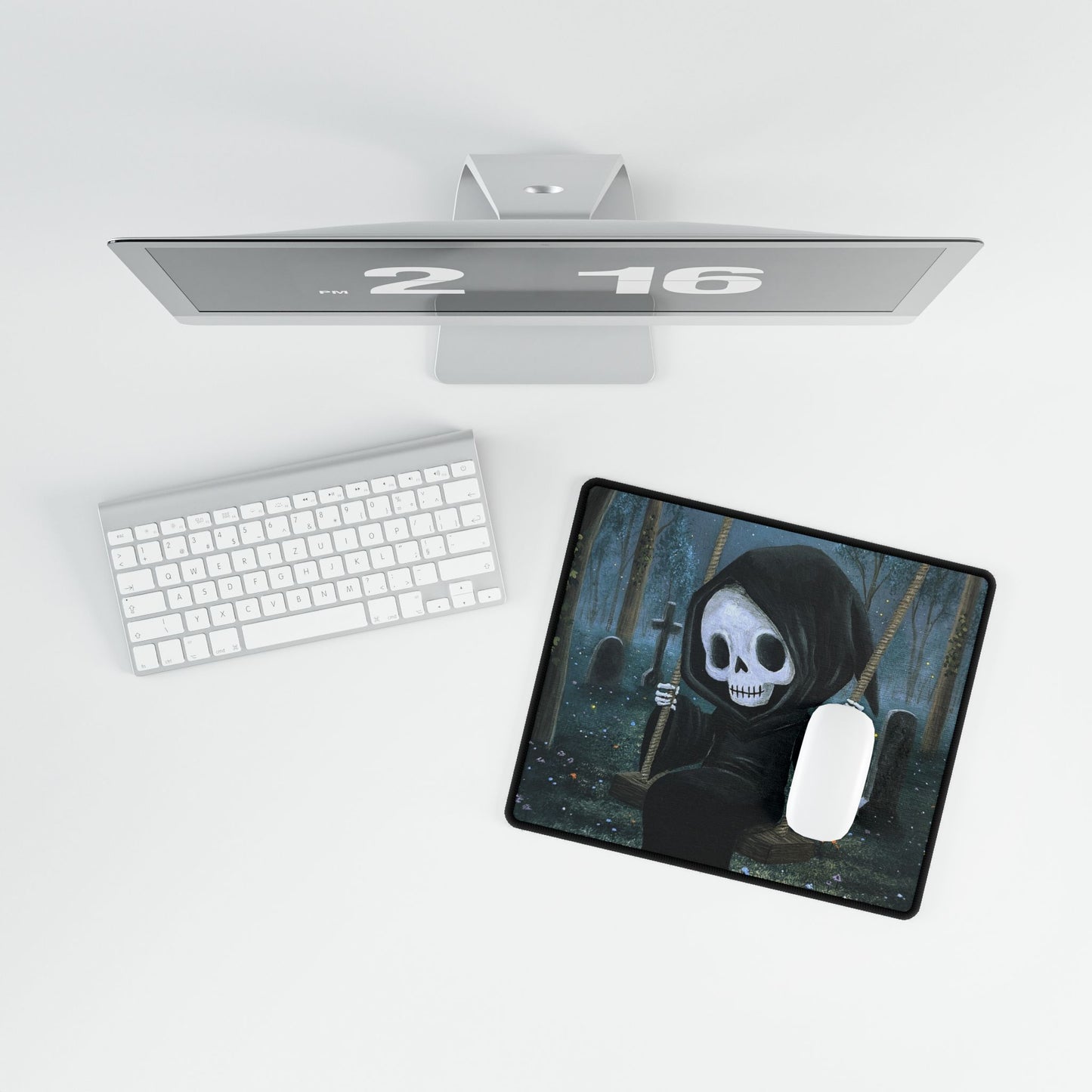 Grim Reaper Computer Mouse Pads