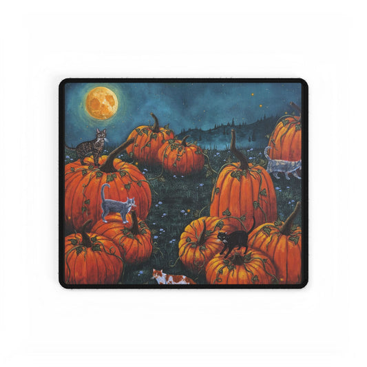 Pumpkin Kitties Computer Mouse Pads
