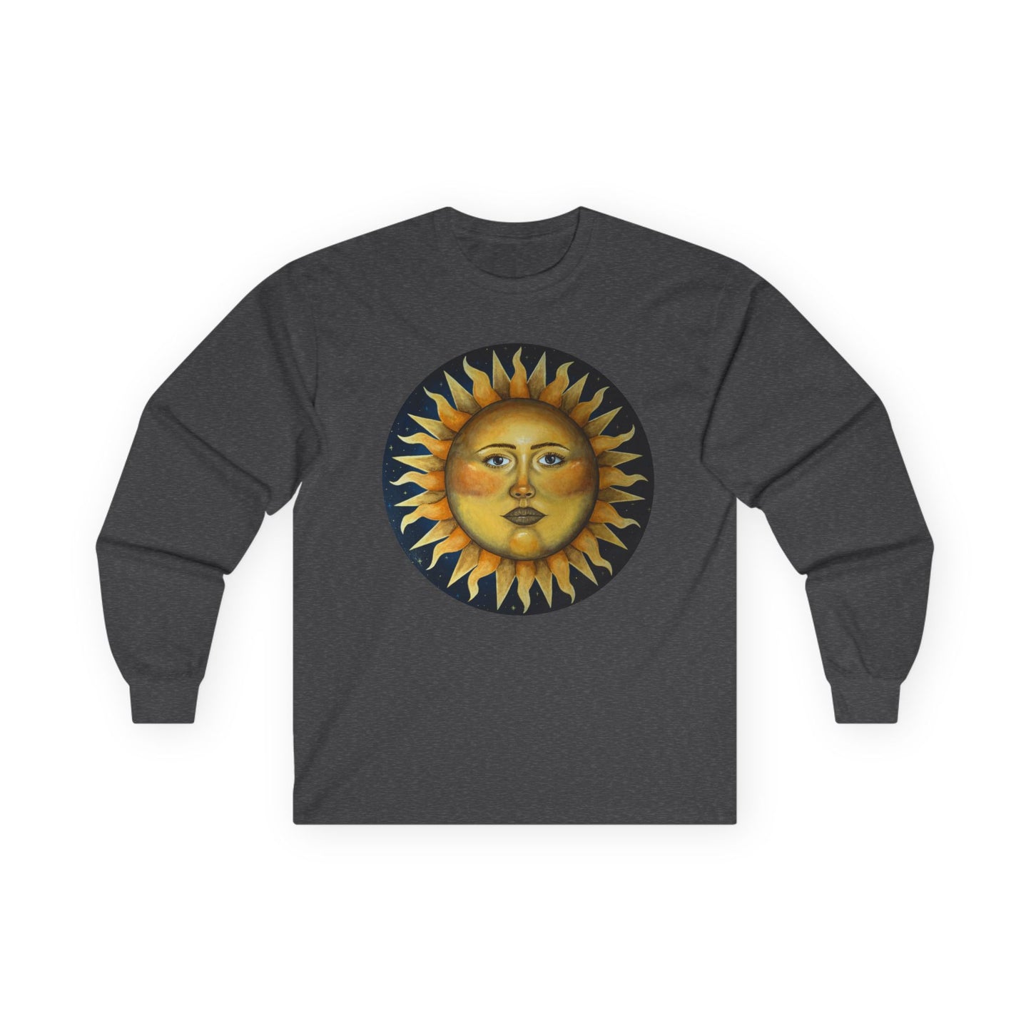 "The Sun" Unisex 100% Cotton Long Sleeve Tees S-5XL