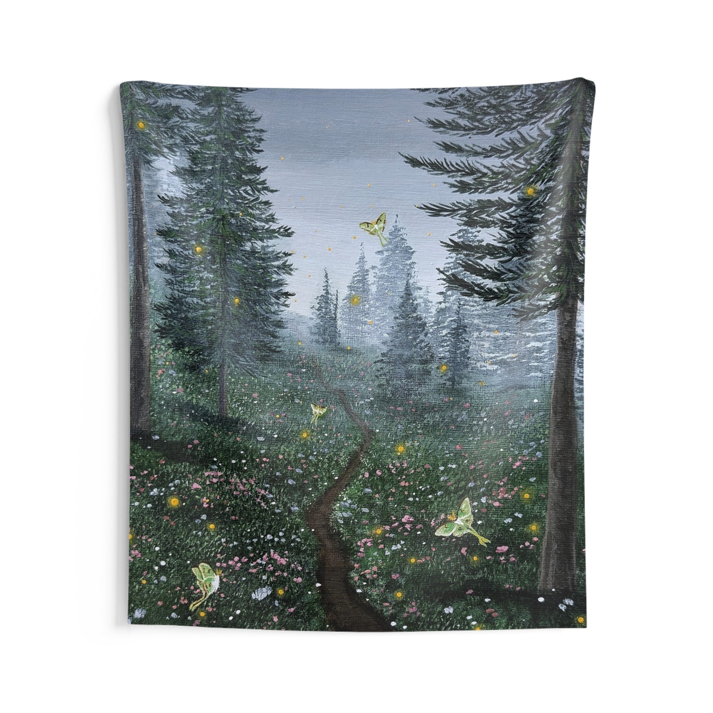 Luna Mountain Wall Tapestries