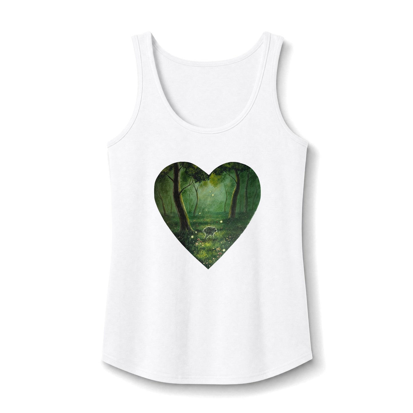 "Jimothy" Women's 100% Cotton Racerback Tank Top